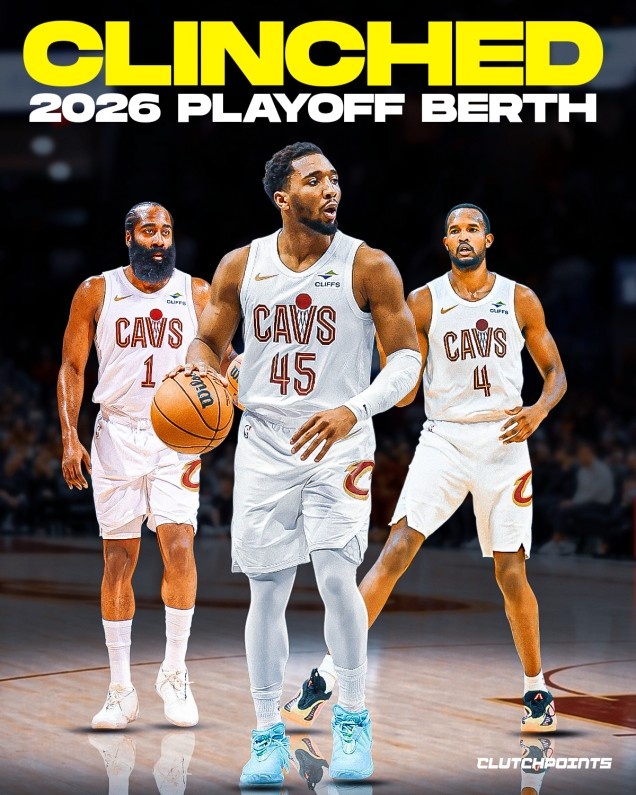 锁定季后赛席位！美媒：哈登和米切尔能带领骑士走多远？